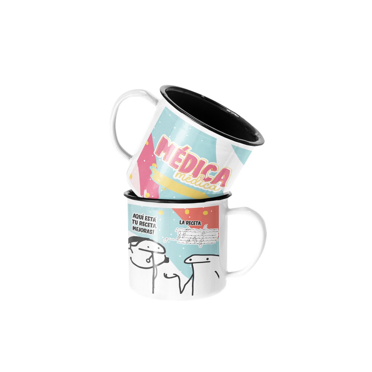 Taza Enlozada Lechera Dentista Regalo Profesion Mujer image number 0.0