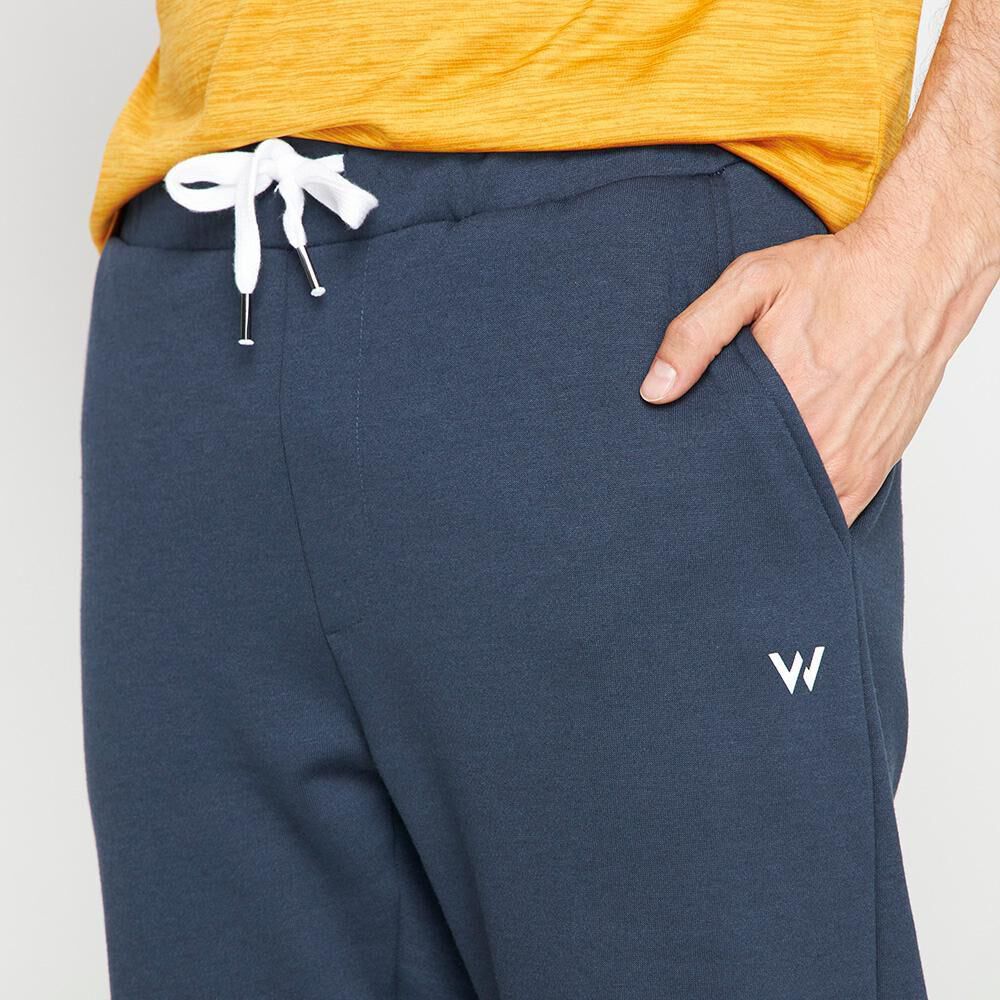 Pantalón De Buzo Deportivo Tiro Medio Regular Hombre Wetland image number 3.0