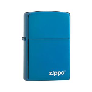 Encendedor Zippo Lasered Logo Azul Zp20446zl