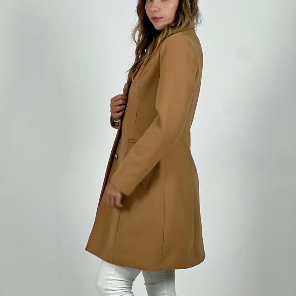 Abrigo De Pa&ntilde;o Con Cuello Desmontable image number 11.0