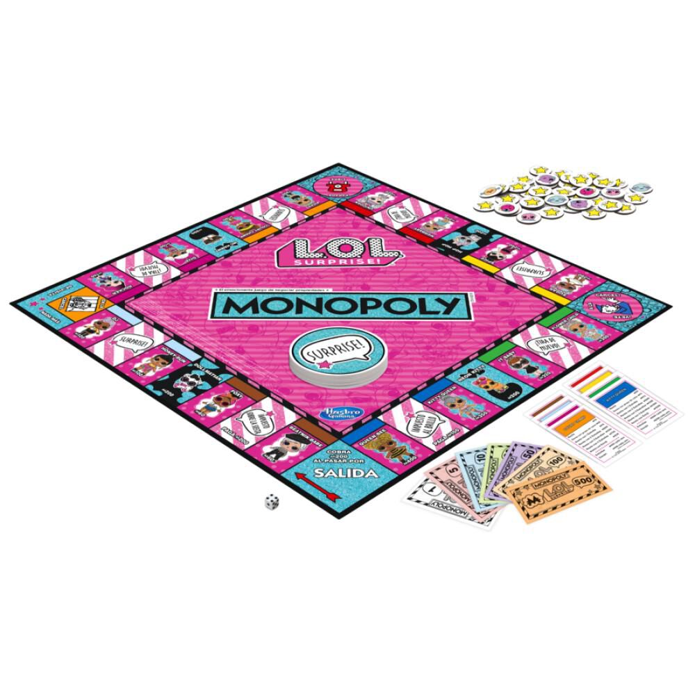 Juegos Familiares Monopoly L.o.l image number 1.0