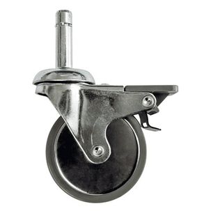 Rueda Pyt&oacute;n Con Freno Para Cama Rosen, Cic, V&aacute;stago 1.2 Cm