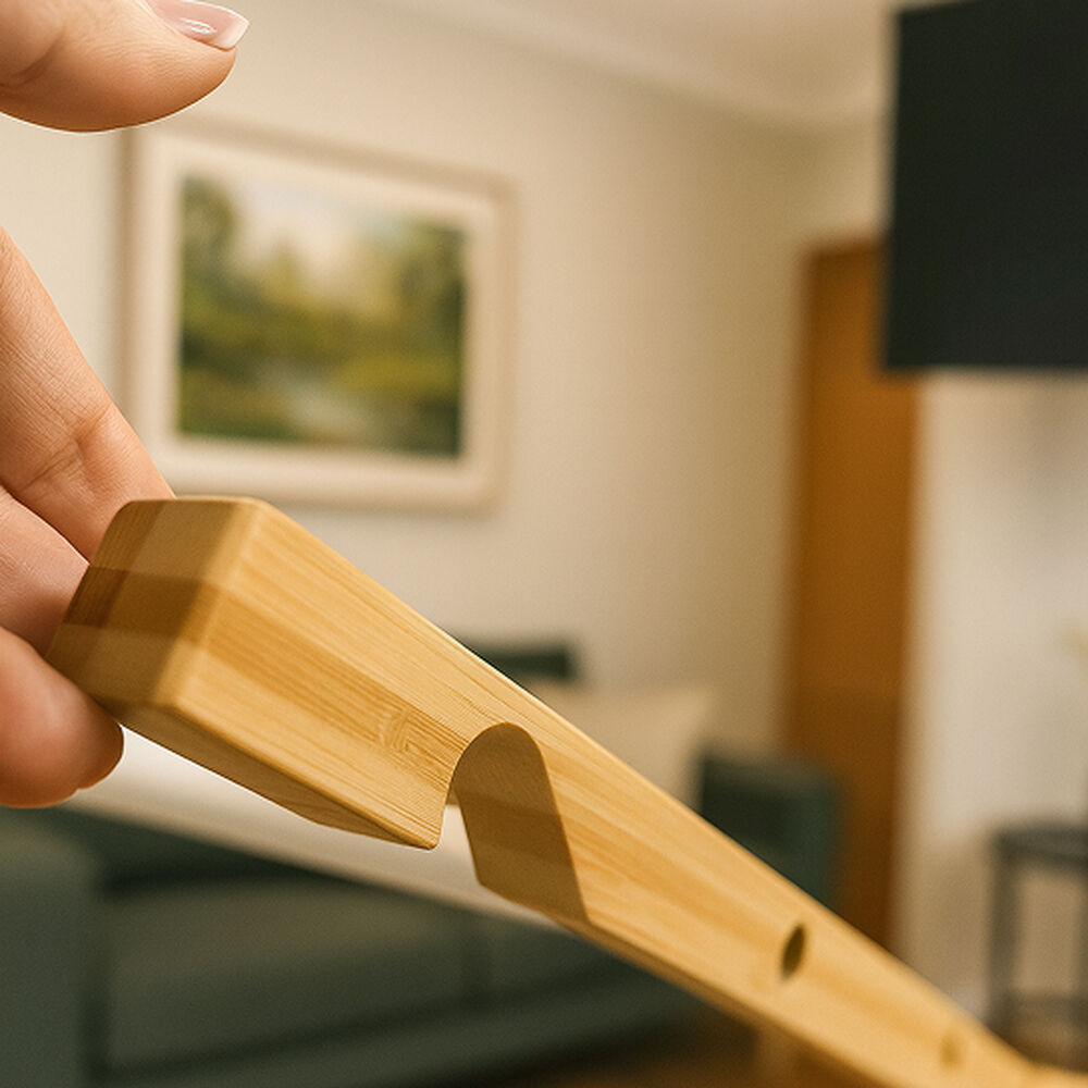 Colgador De Ropa De Madera | Estilo Y Funcionalidad image number 5.0