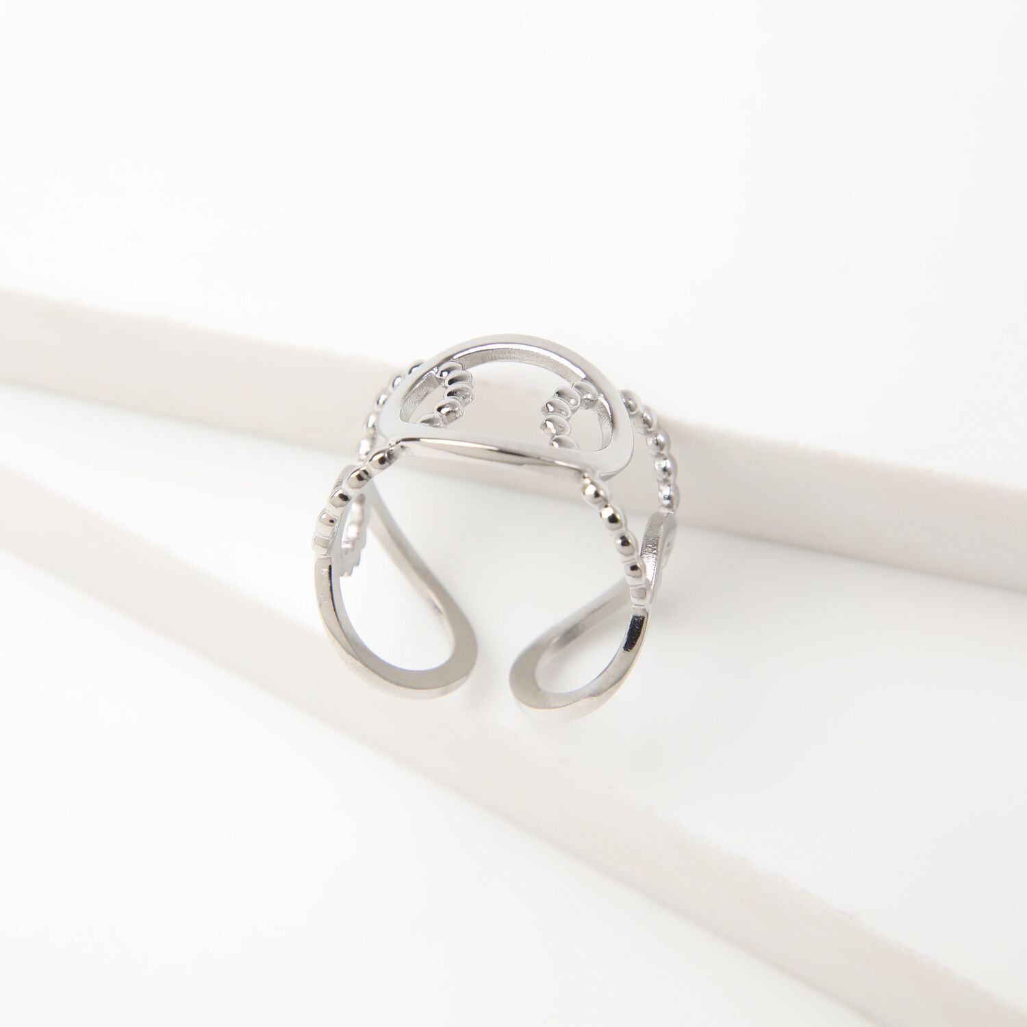Anillo 19v69 Plateado Mujer Str210 image number 1.0