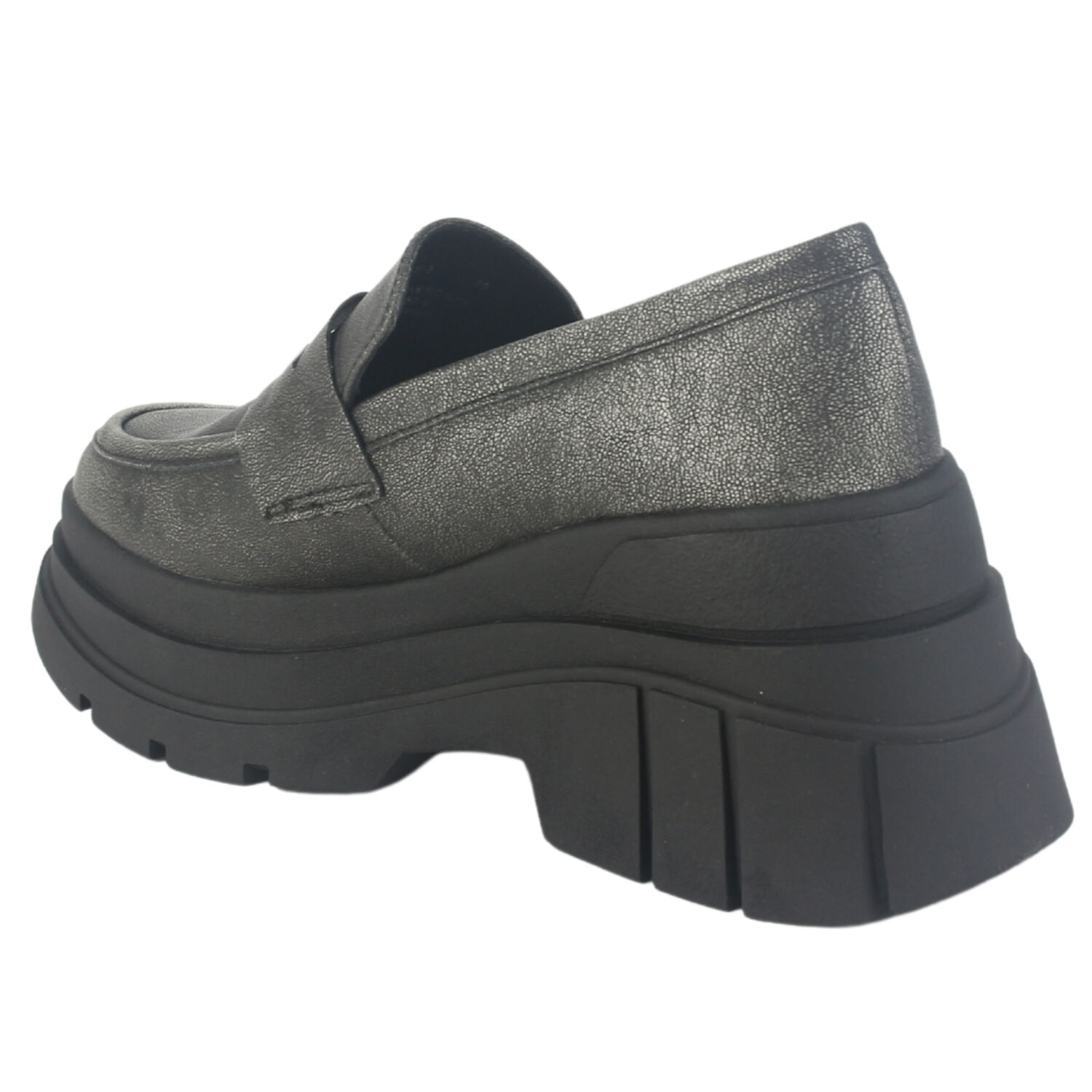 Mocasin Chalada Mujer Natirus-3 Plateado Casual image number 3.0
