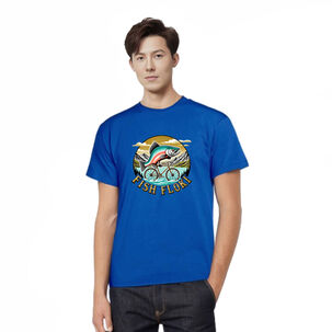 Polera Algodón Fish Floki Sport