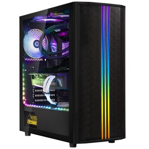 Gabinete Bitfenix/ ​​saber Atx / 3 Ventiladores/ Negro