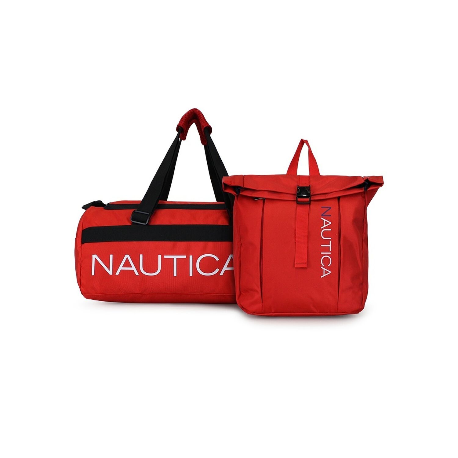 Bolso Valar + Mochila Bend Roja Nautica image number 0.0