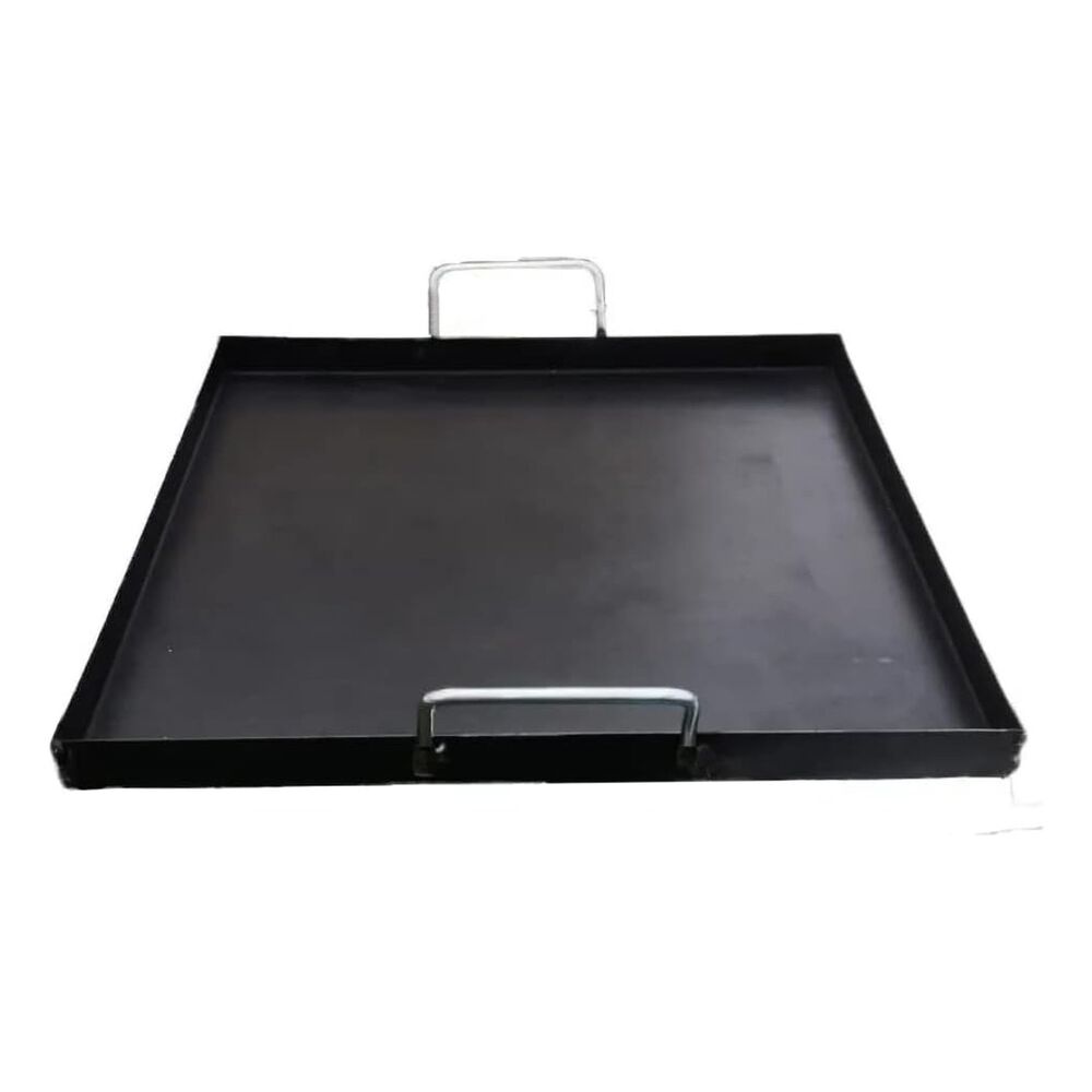 Plancha Churrasquera 40x40 Fierro 5mm Gris Oscuro Alta Calidad image number 2.0