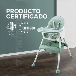 Silla De Comer Multifuncional Verde - Babymine