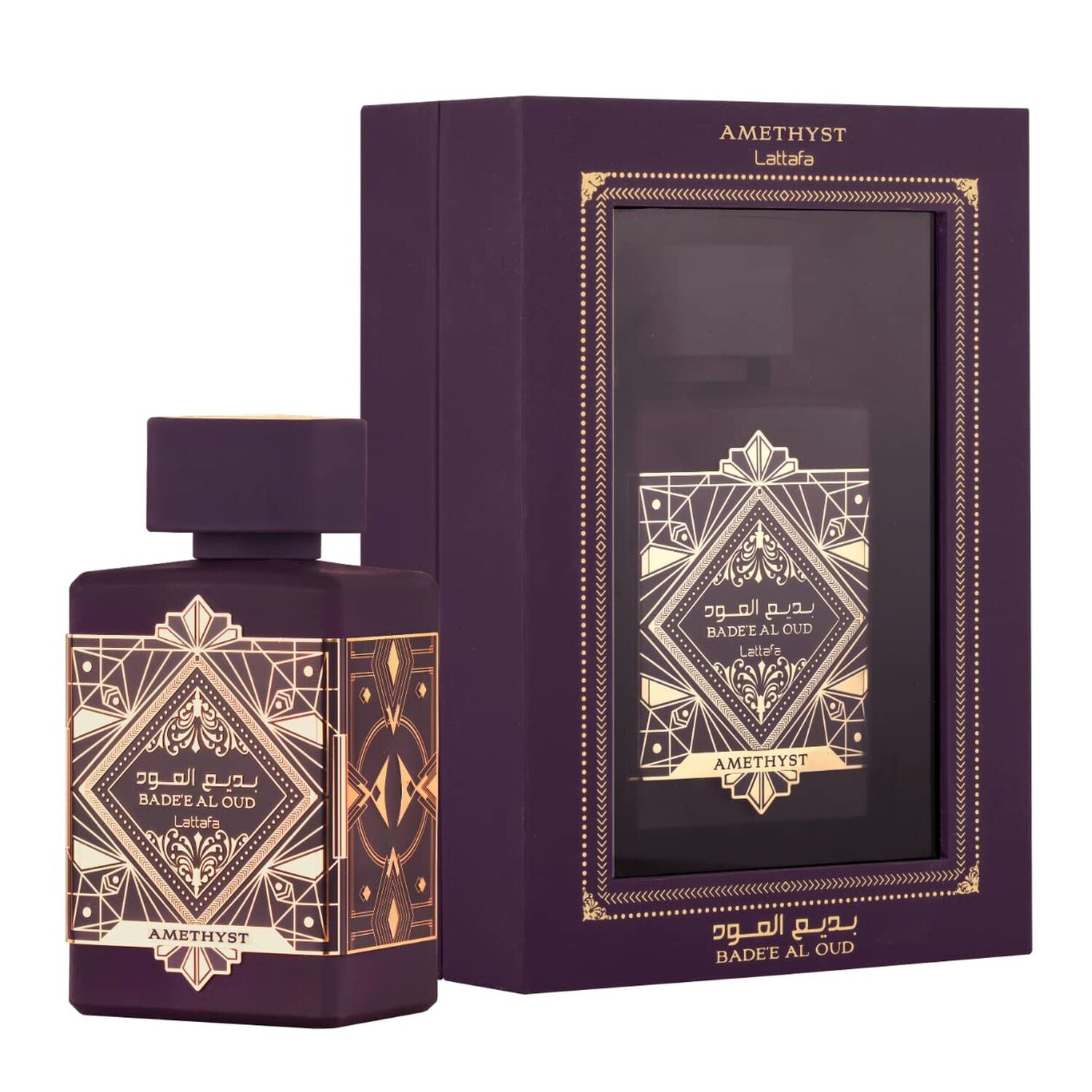 Badee Al Oud Amethyst 100ml Unisex Lattafa Perfume image number 0.0