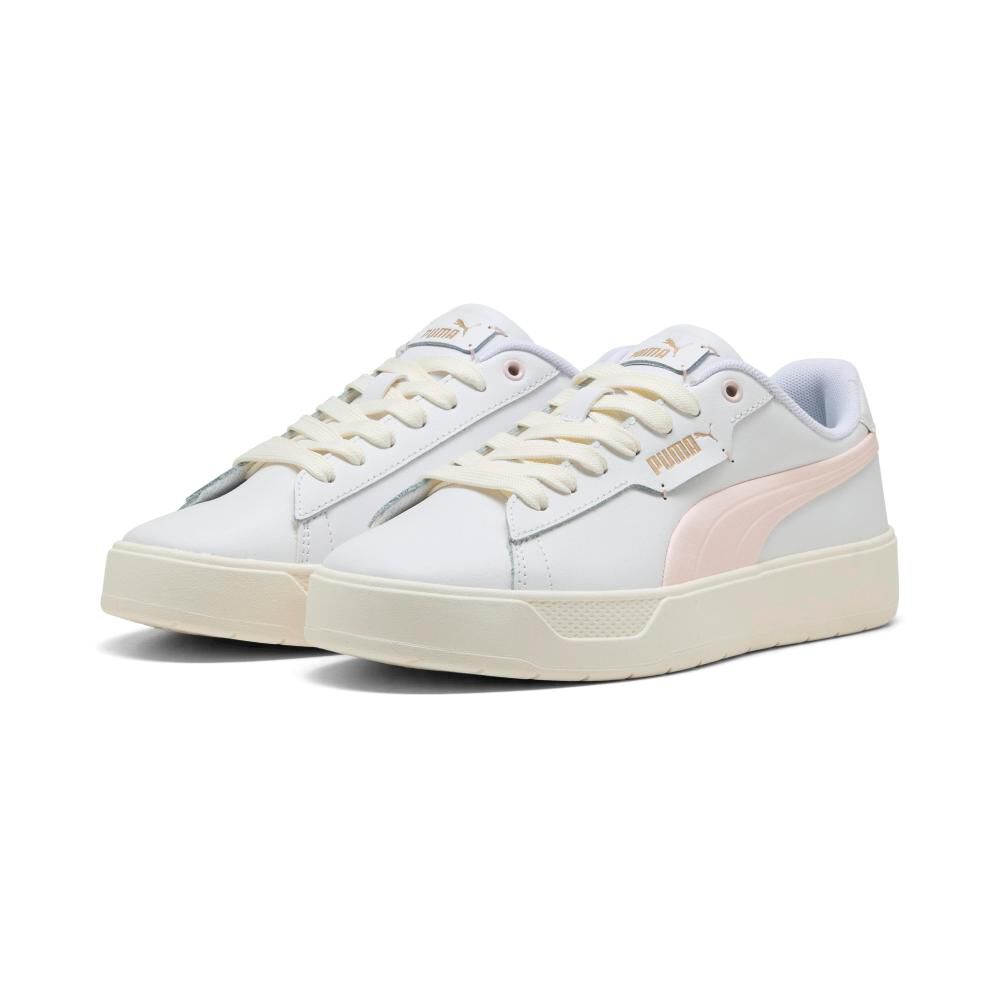 Zapatilla Urbana Mujer Puma Smash Belle Blanco image number 0.0