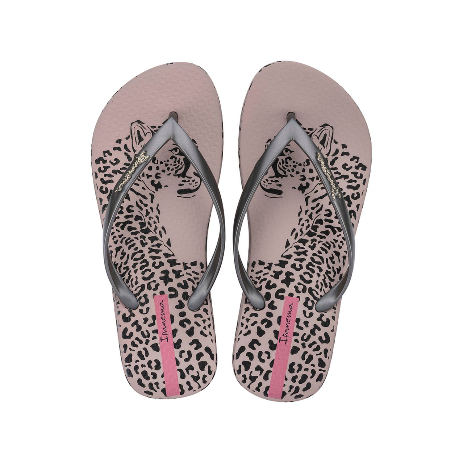 Sandalia Mujer Negro/plata Animal Chic Ipanema image number 0.0