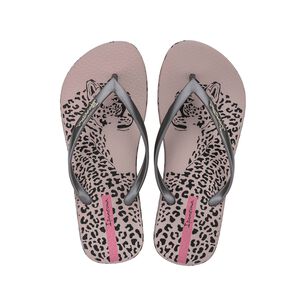 Sandalia Mujer Negro/plata Animal Chic Ipanema