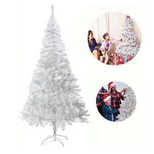 &Aacute;rbol Navide&ntilde;o Blanco 2.10 Cm Artificial Frondoso