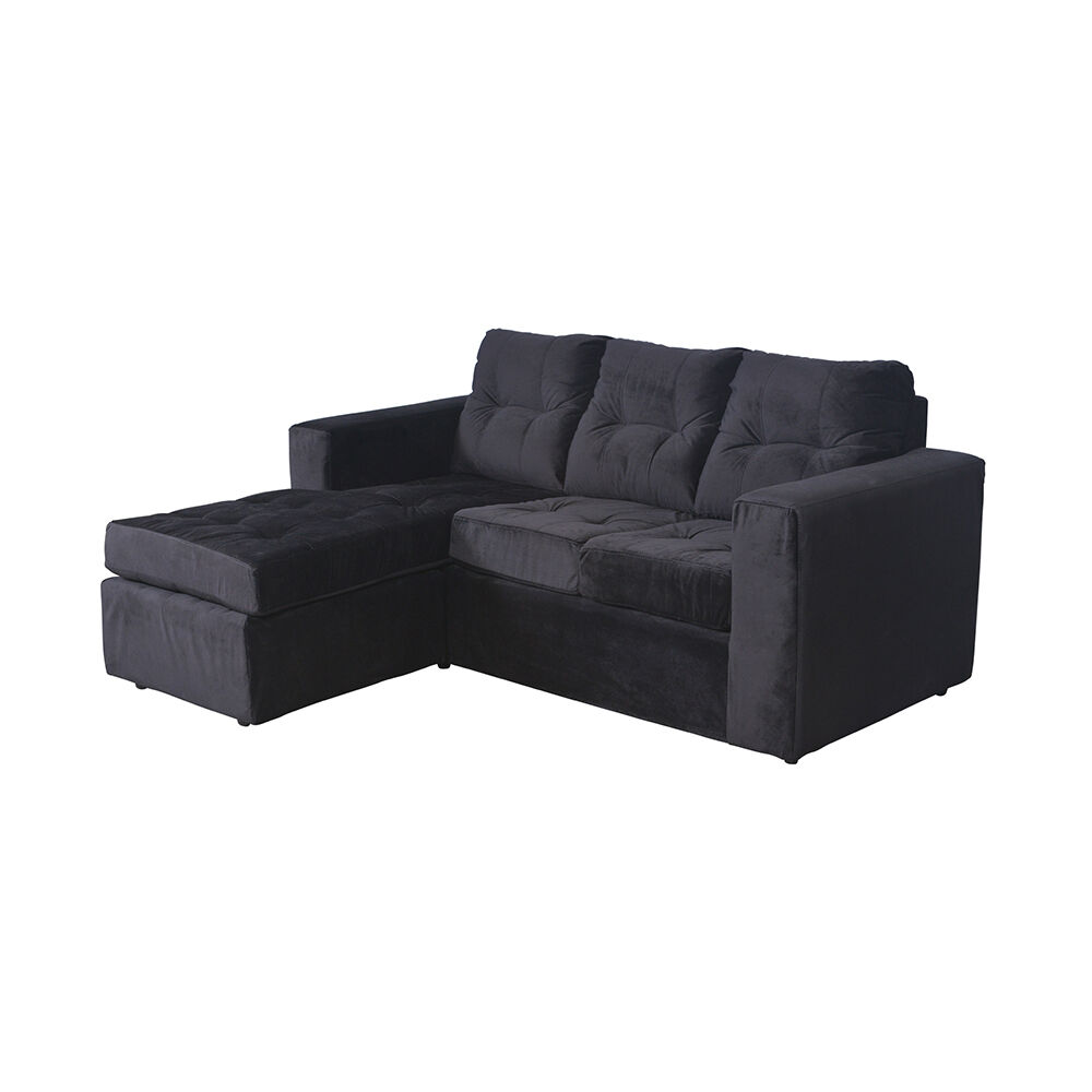 Sofá Casa Ideal Rodas / 3 Cuerpos + Pouf image number 0.0