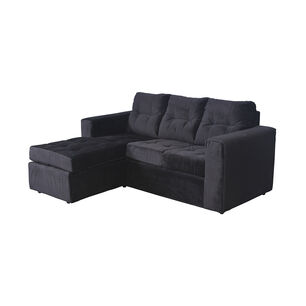 Sof&aacute; Casa Ideal Rodas / 3 Cuerpos + Pouf