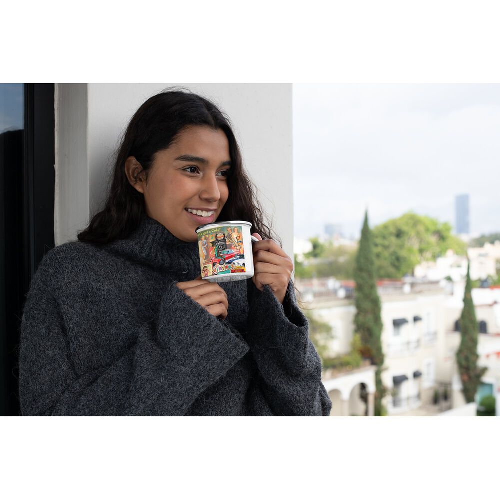 Taza Enlozada Lechera Estilo Vintage A&ntilde;os 50 image number 3.0