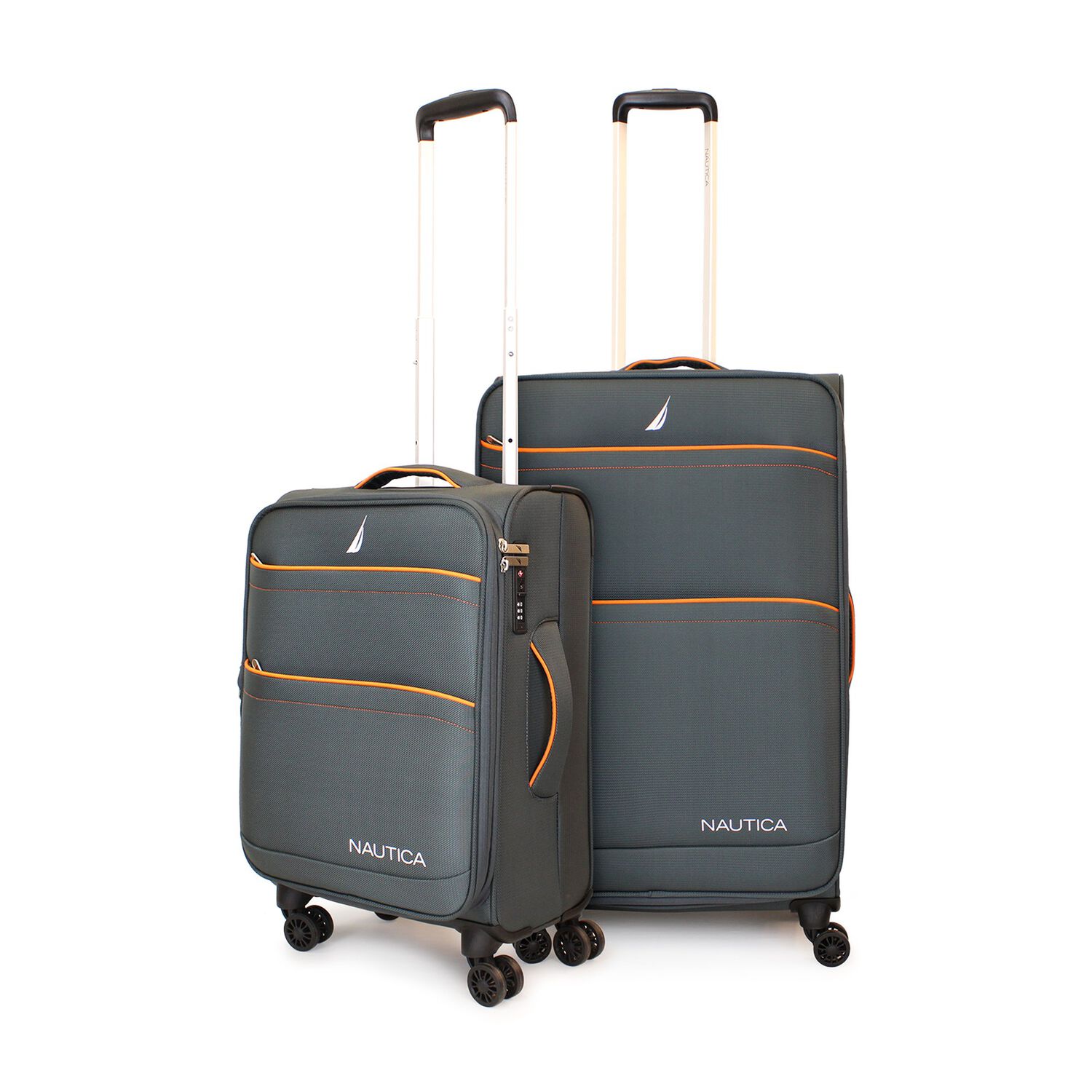 Pack 2 Maletas Blandas S+m Nautica Lisboa 10kg Y 20kg Gris image number 0.0