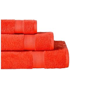 Toalla De Mano 100% Algod&oacute;n 450 Grs. 45x80 Centimetros / Coral American Family