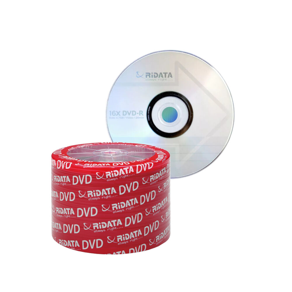 Dvd-r Grabable Ridata 16x 4.7gb 50 Unidades image number 2.0