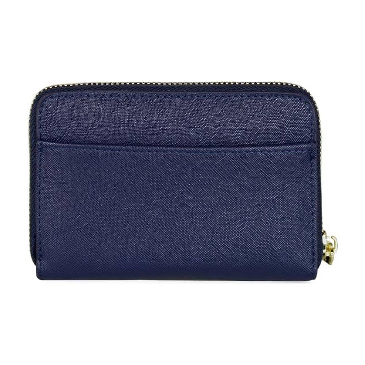 Cartera Tempo + Billetera Trifold Azul Oscuro Kenneth Cole image number 6.0