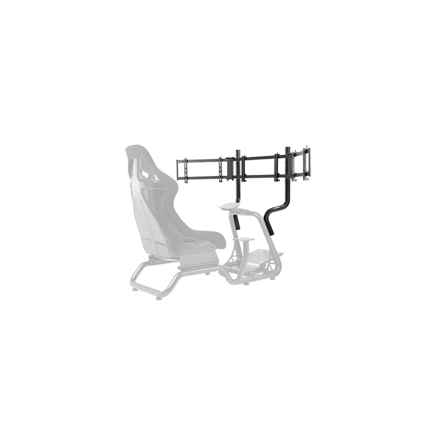 Soporte Monitor Triple 24 A 32 Para Simulador Cockpit image number 1.0