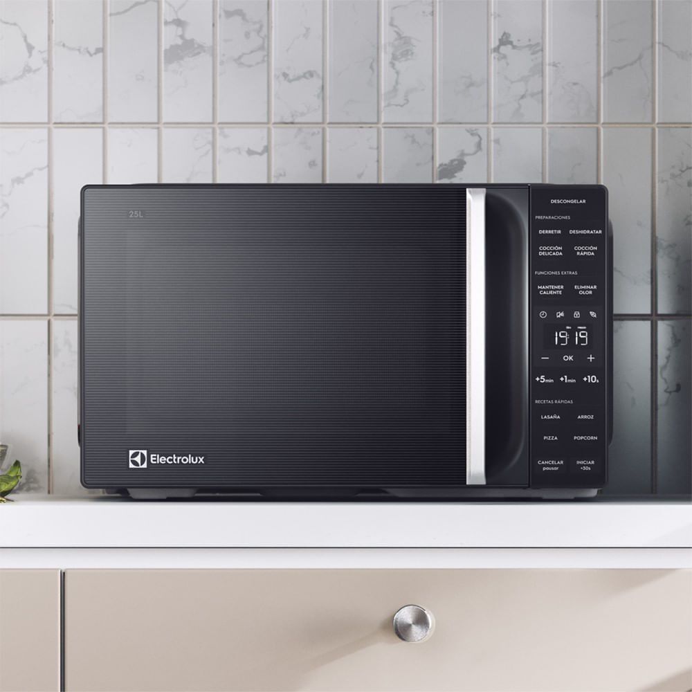 Microondas Electrolux 25 Litros Digital Me25n Negro image number 2.0