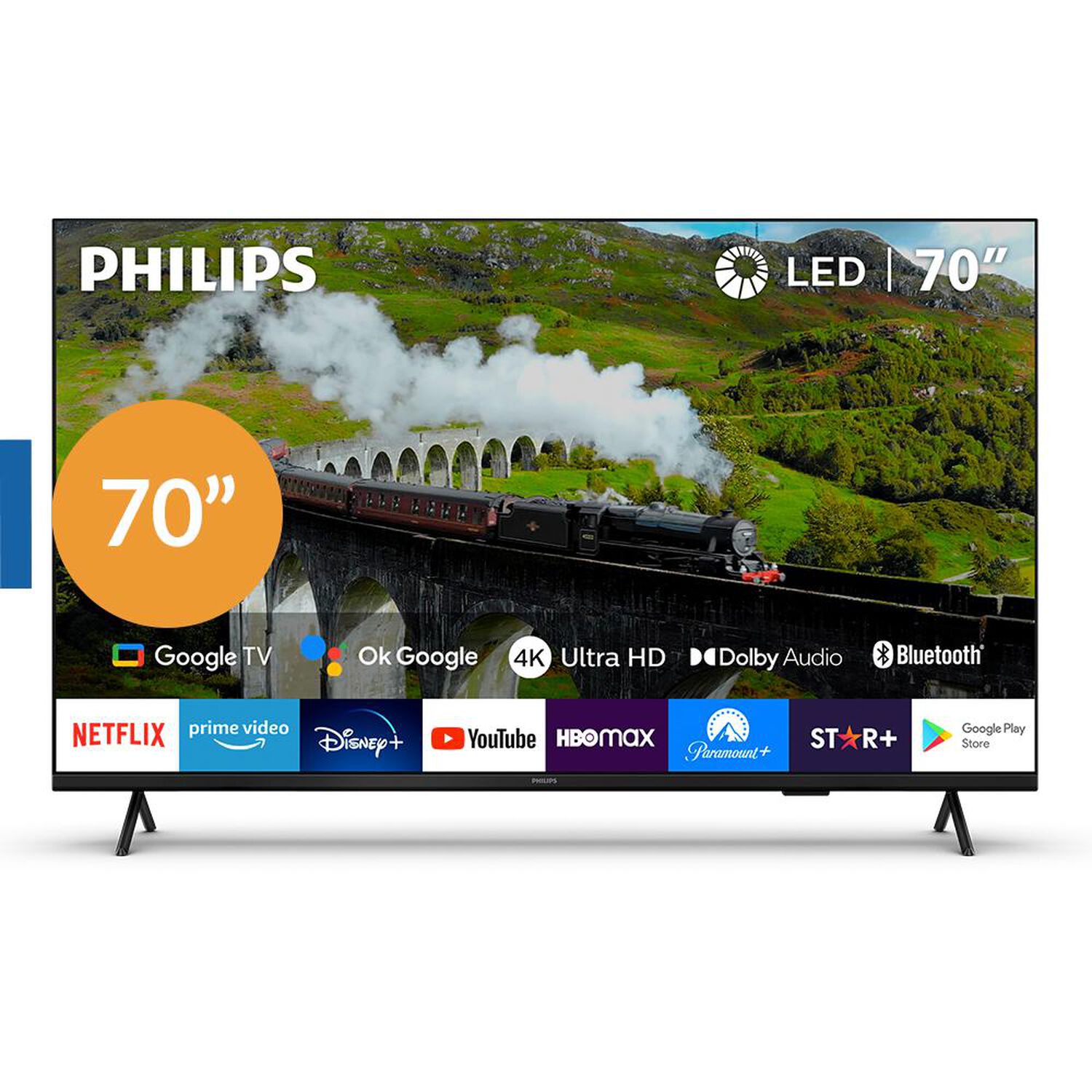 Led 70" Philips 70PUD7408 / Ultra HD 4K / Smart TV image number 0.0