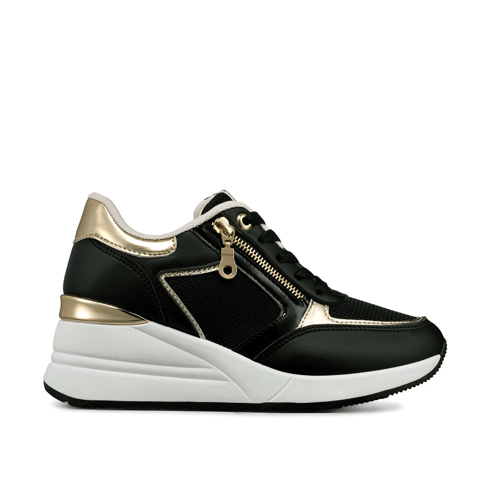 Zapatilla Deportiva Taco Cuña Malla Mujer Weide Jll60 image number 0.0