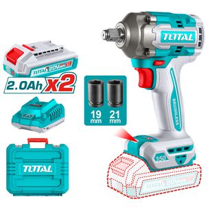 Llave De Impacto Inalambrica 1/2" 20v 350nm Total