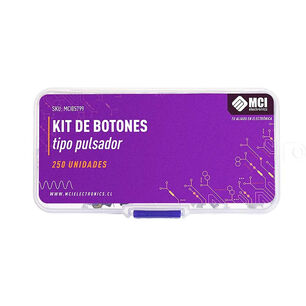 Kit De Botones Tipo Pulsador