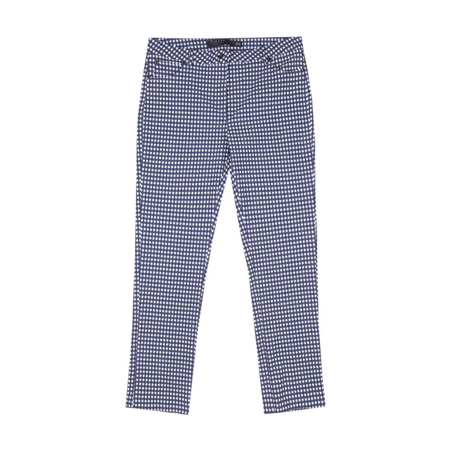 Pantal&oacute;n Full Print Tiro Medio Skinny Mujer Kimera image number 0.0