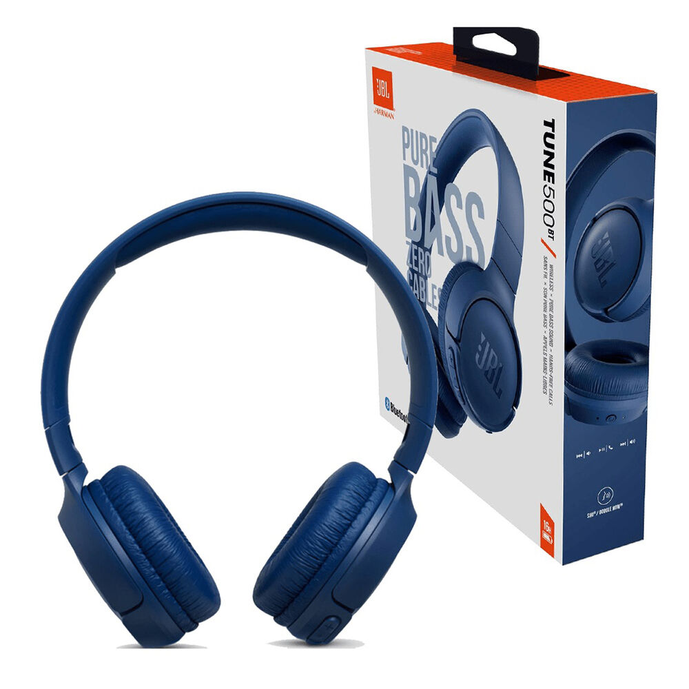 Audifono Con Cable Jbl On-ear Tune 500 Azul - Crazygames image number 3.0