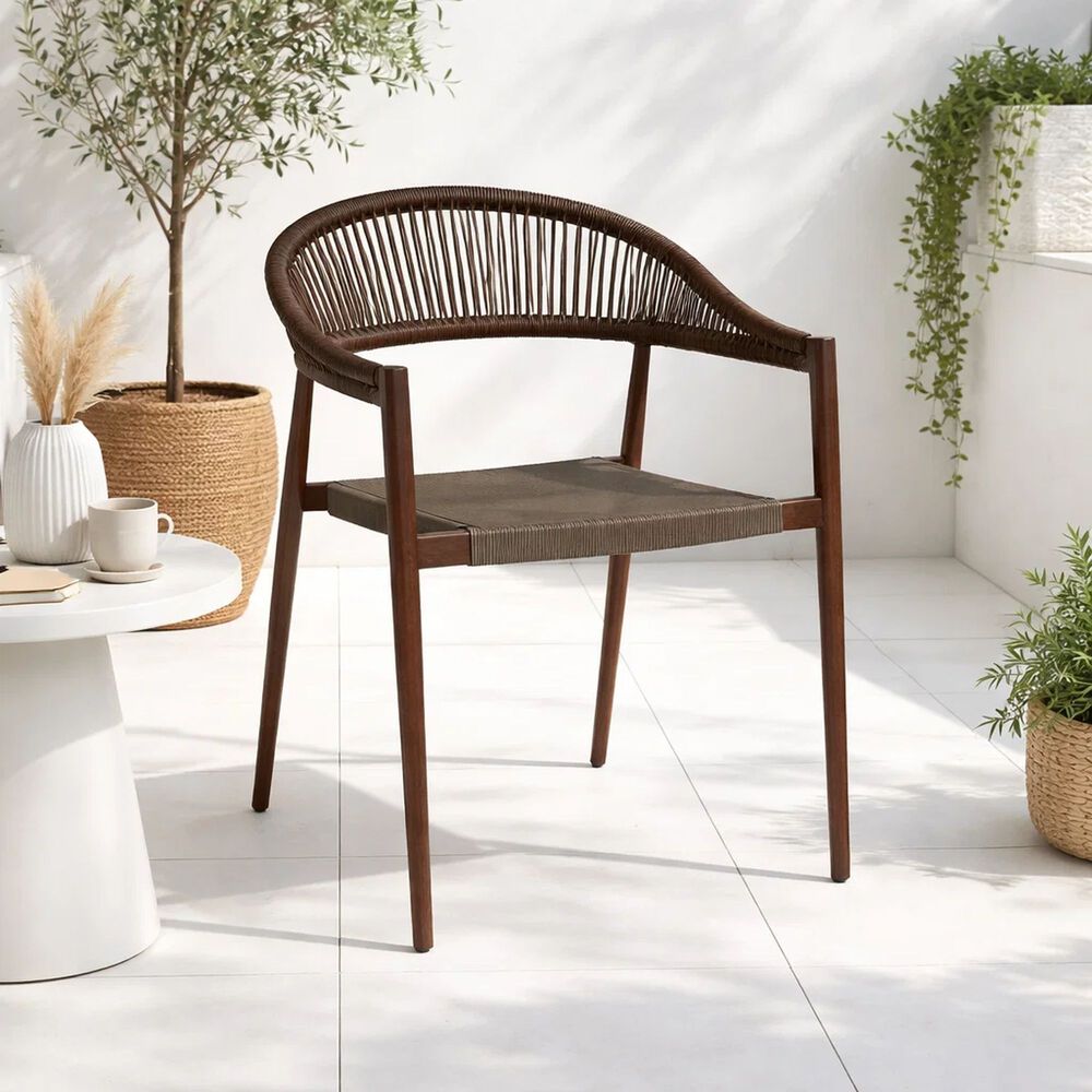 Silla De Terraza Douce - Aluminio Y Rattan image number 1.0
