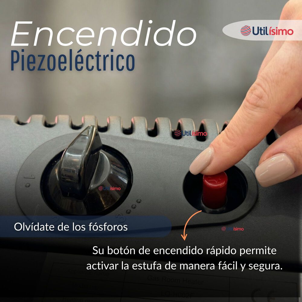Estufa Hibrida Gas El&eacute;ctrica Plegable Con Accesorios 5kg A 15kg Glp . Eficiencia Energ&eacute;tica Clase A image number 5.0