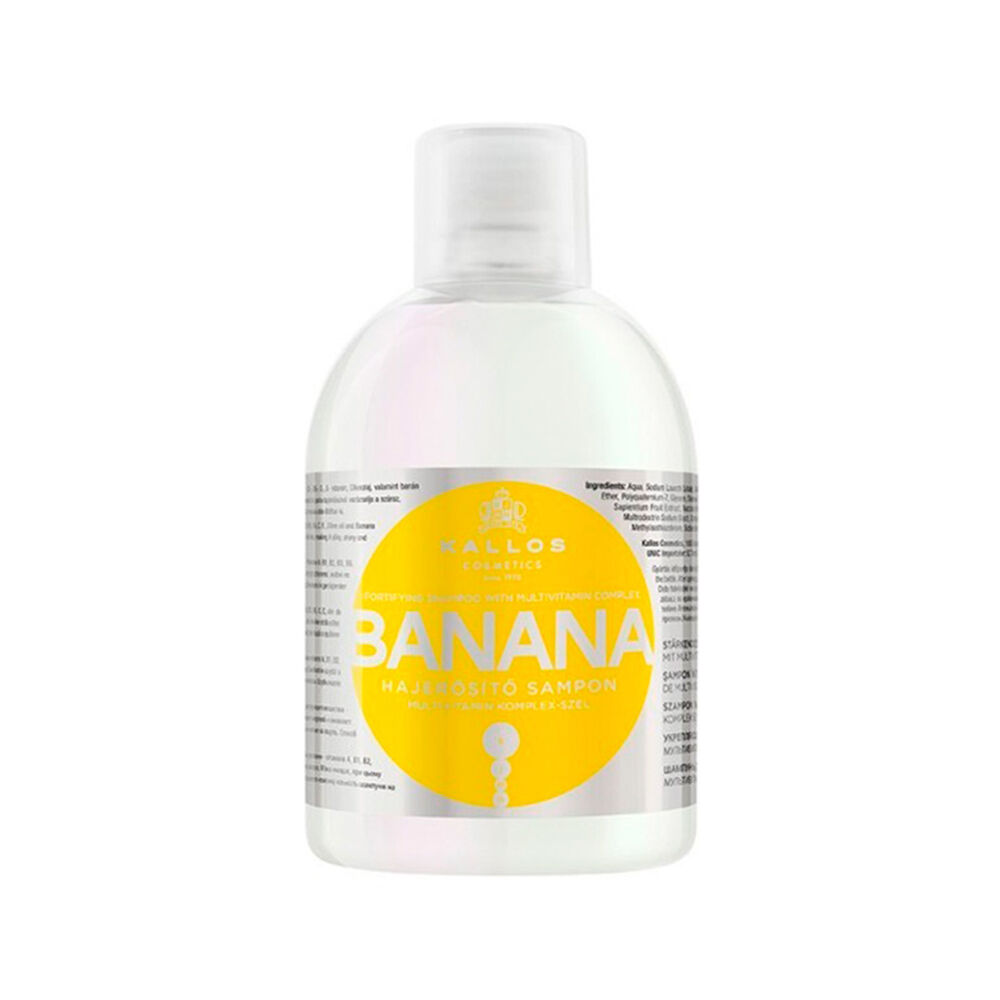Kallos - Shampoo Fortalecedor Banana Con Complejo Multivitamínico 1000ml image number 0.0