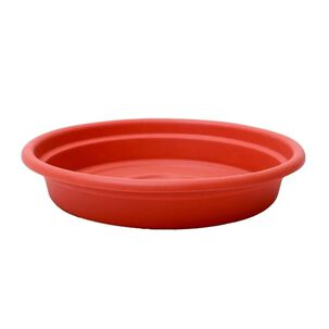 Pack X4 Plato De Maceta Redondo Dura Kotta 34 Centimetros / Terracota