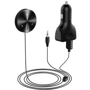 Aukey Kit Receptor Inalámbrico Para Móvil Negro Br-c8