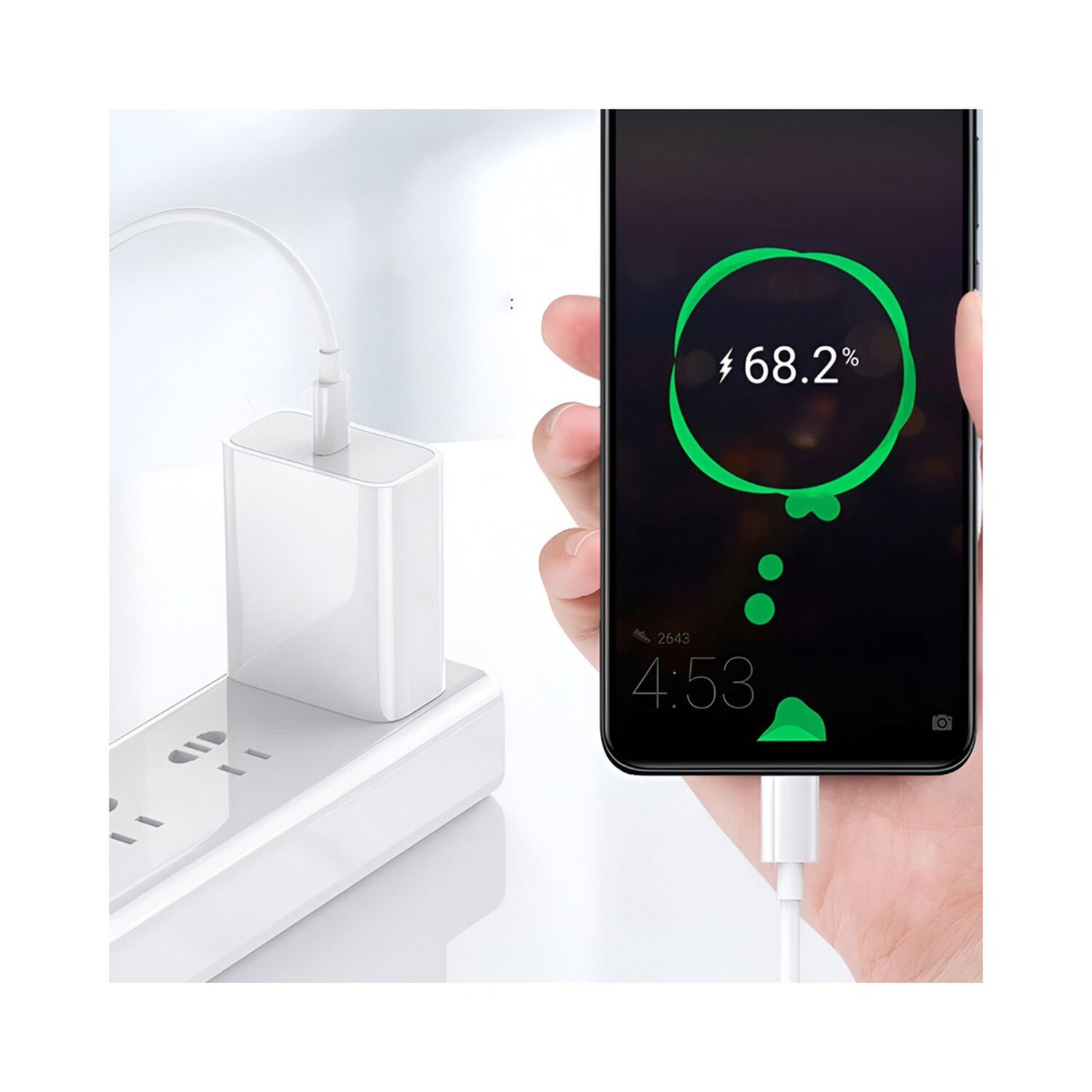 Cable Usb-c A Usb-c Compatible Con Carplay- Android Auto Pd3 image number 8.0