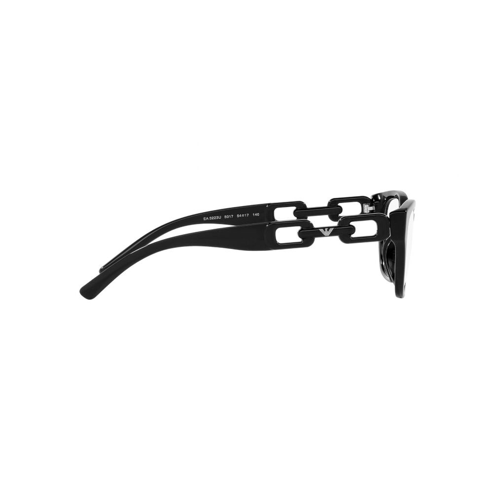 Lentes Ópticos Shiny Black Emporio Armani image number 9.0