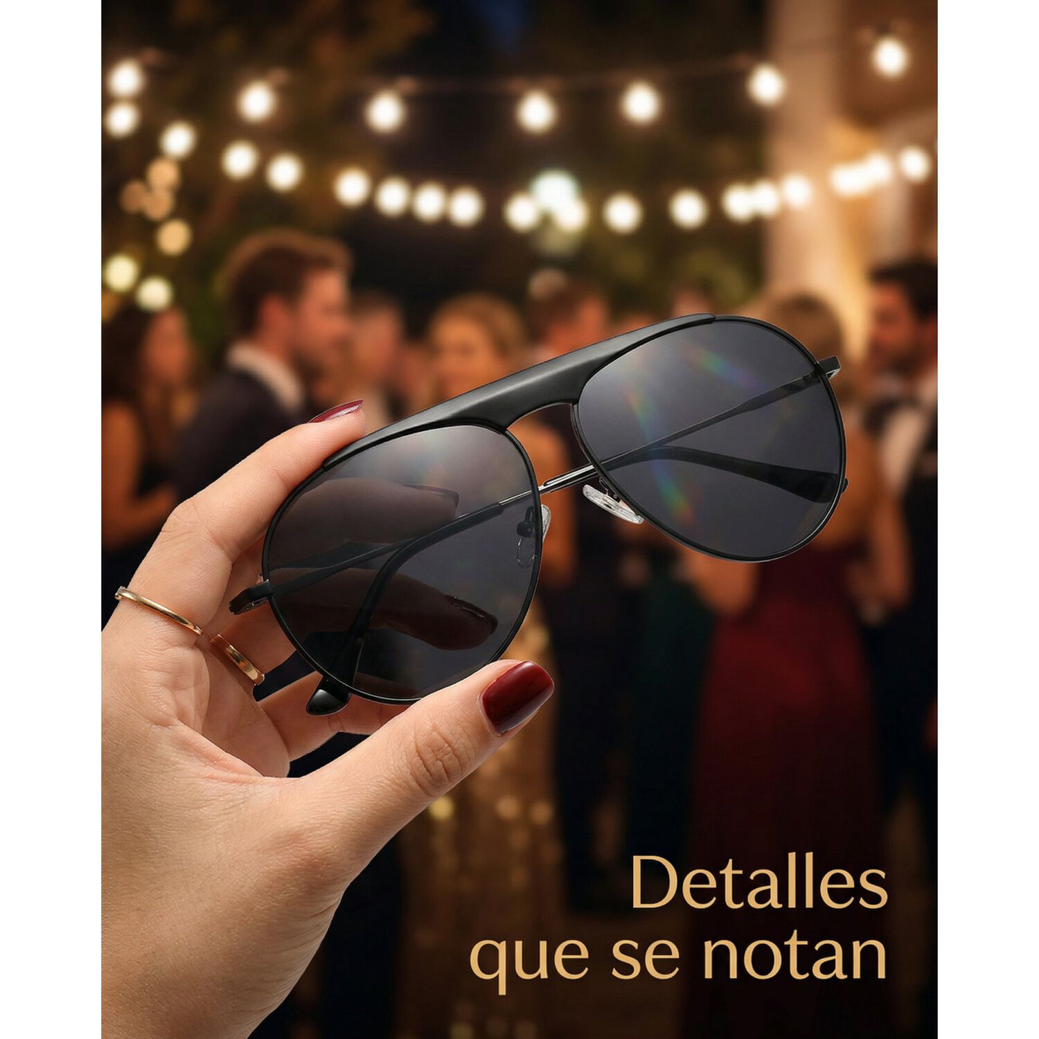 Lentes Aviador Premium Para Fiestas Y Estilo Urbano image number 11.0