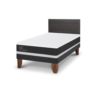 Cama Europea Cic Ortopedic / 1.5 Plazas / Base Normal + Respaldo