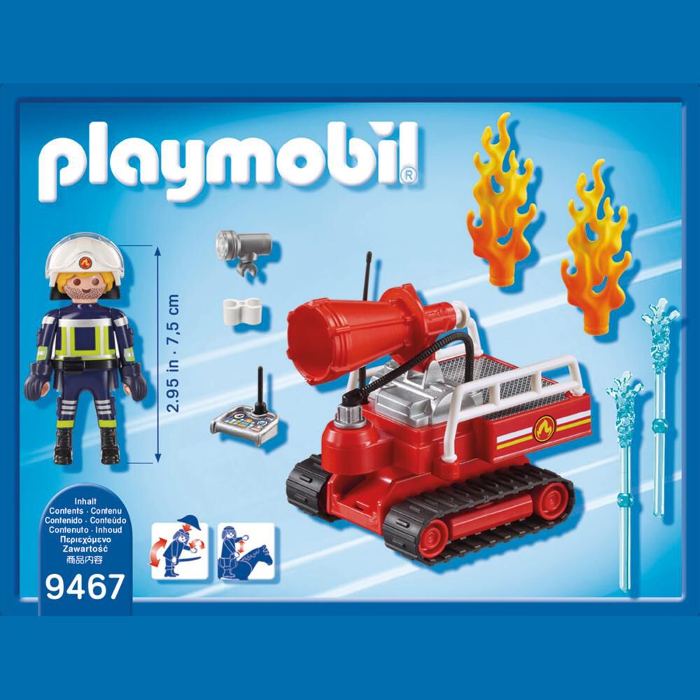 Figura De Acción Playmobil Robot De Extinción image number 1.0