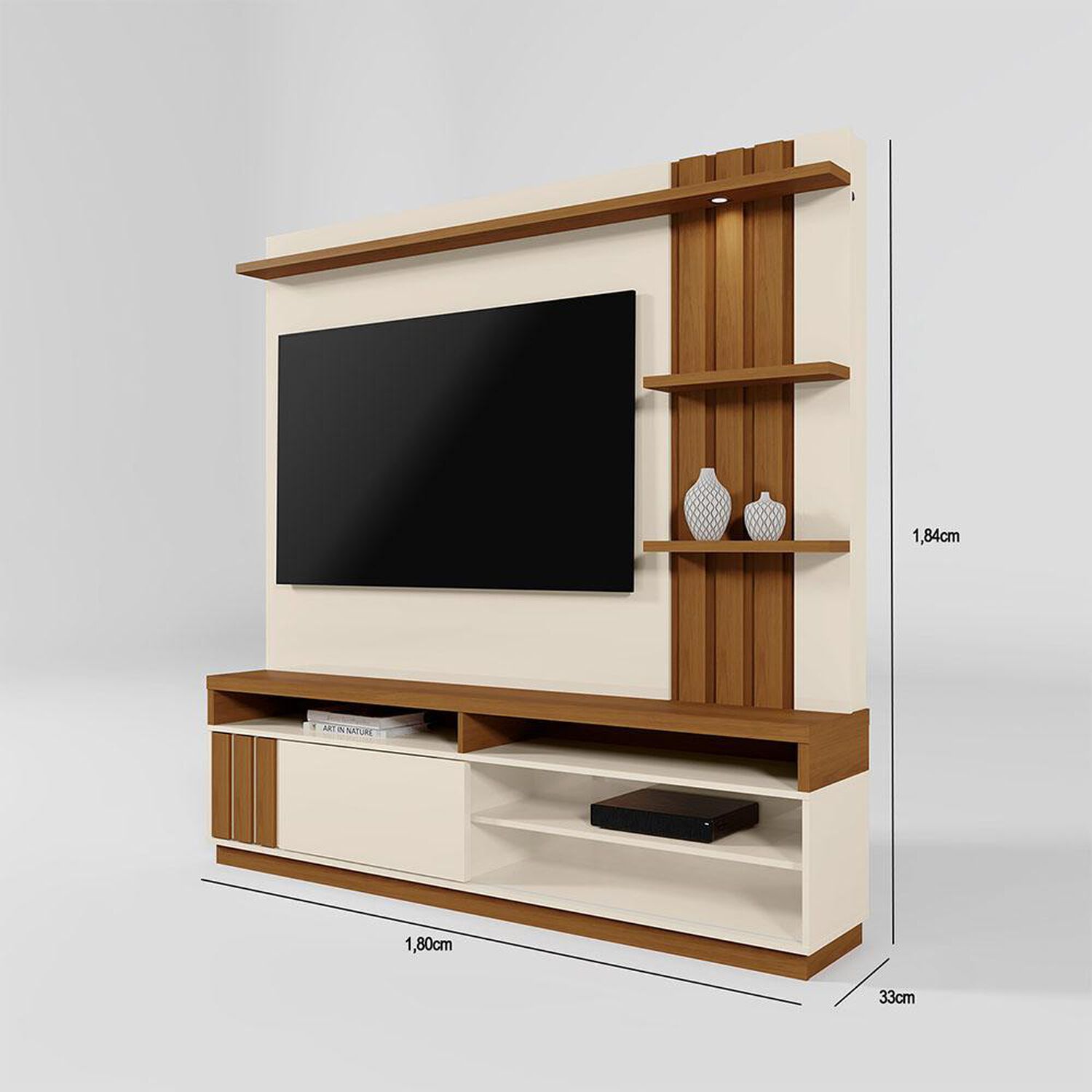 Rack Vekkahome Home Tv Mariana / 1 Puerta image number 2.0