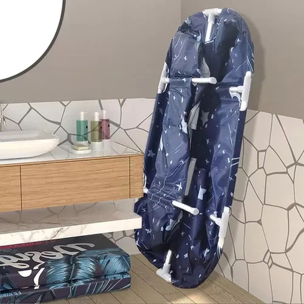 Bañera Plegable Adultos Niños 120x55cm Spa Portatil image number 4.0
