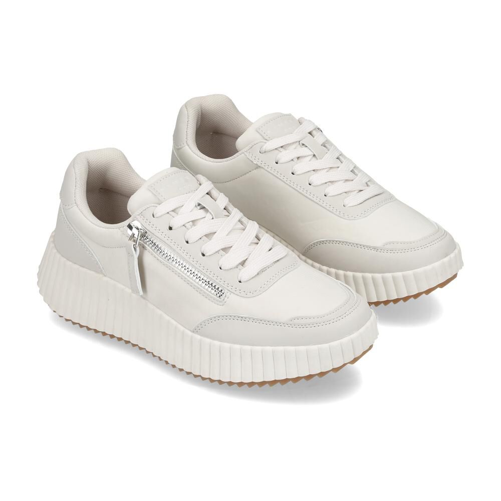 Zapatilla Urbana Mujer Kimera Beige image number 1.0