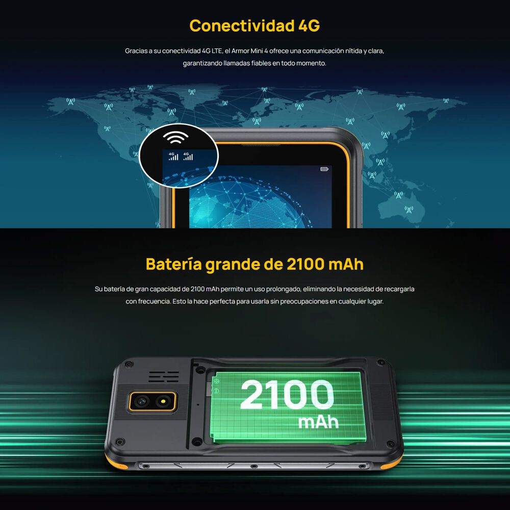 Ulefone Armor Mini 4 Rugerizado 4g Dual Sim Indestructible image number 3.0