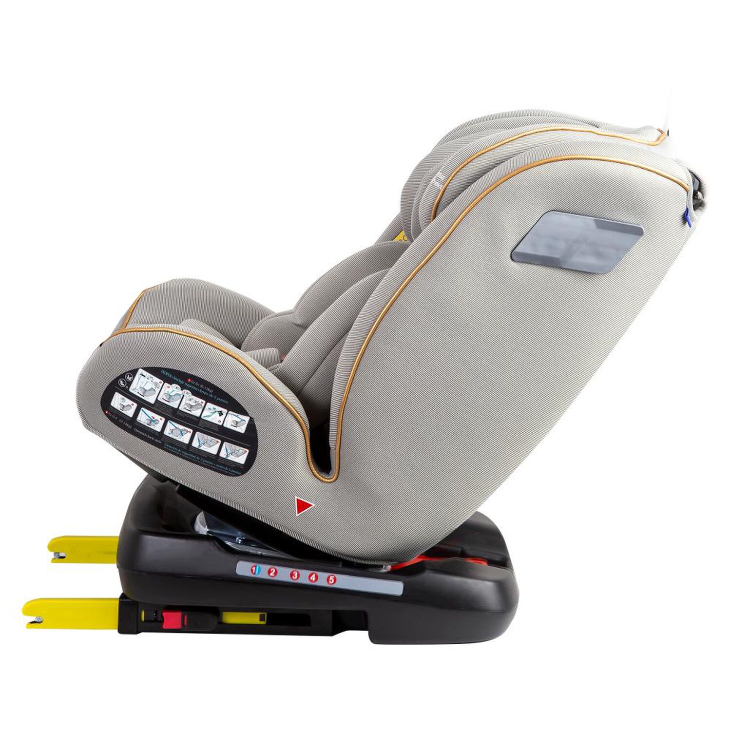 Silla de Auto Supra 360 Light Grey Bebesit image number 6.0
