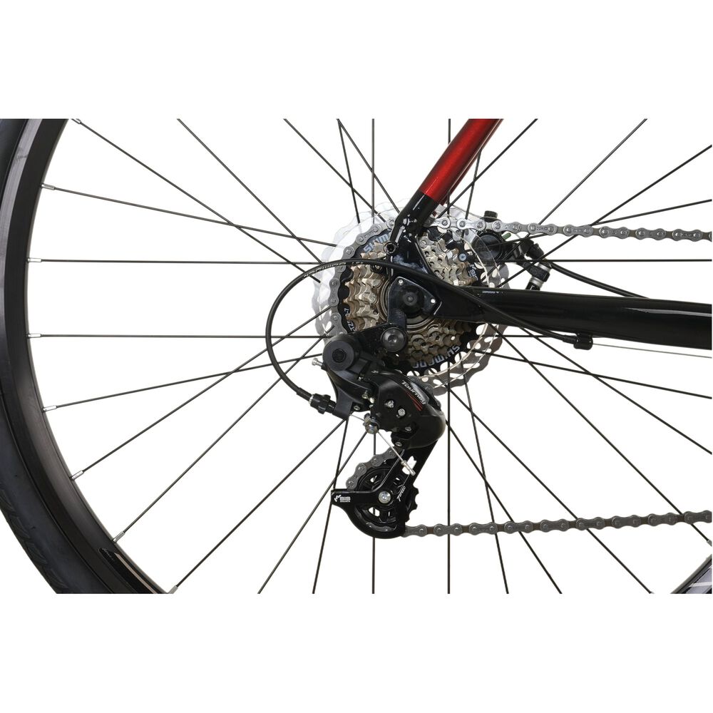 Bicicleta Gravel Totem 700*58 Gravel-x Negro Rojo image number 3.0